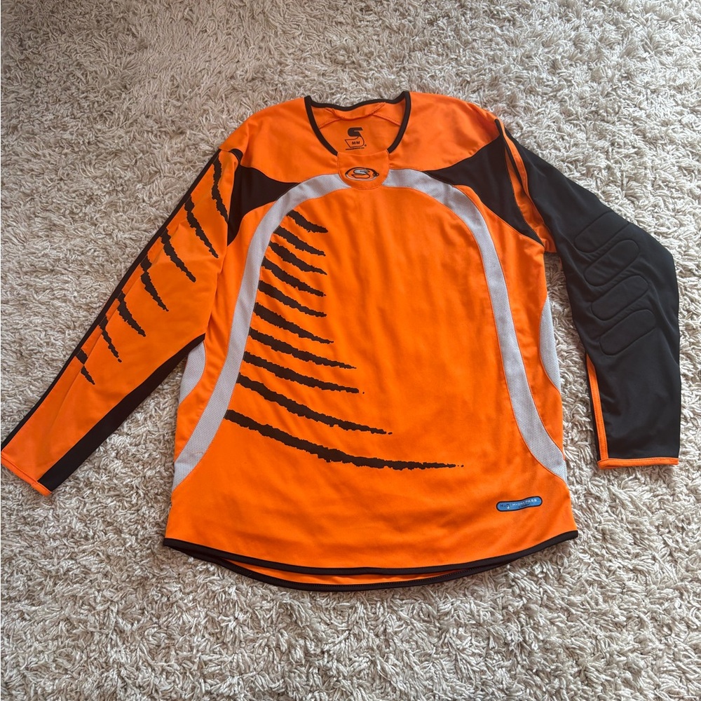 Sondico padded Long Sleeve goalkeeper jersey, size medium, good condition